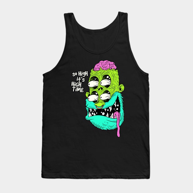 so high its high time Tank Top by antonimus